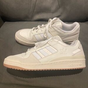 ADIDAS Originals Men’s Forum Low Shoes ID6858 Size 12.5 CHALK WHITE CLOUD WHITE